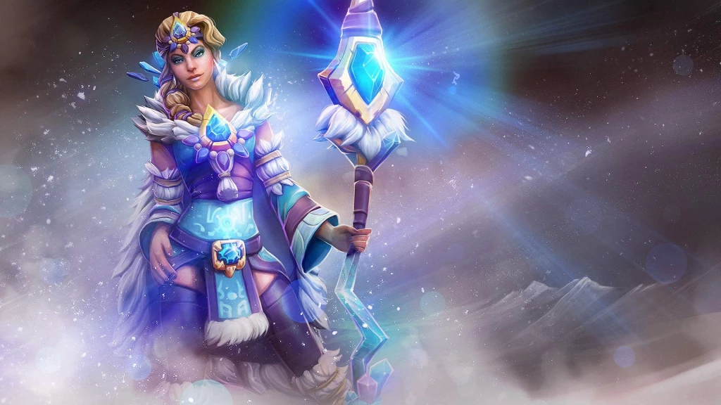 Crystal Maiden Dota 2 Crystal Maiden Dota 19x1080 Desktop Mobile Wallpaper