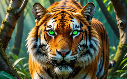 Tigers, Wild, Nature