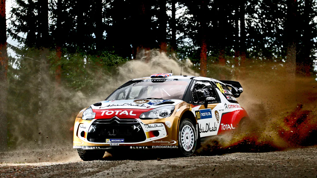 Обои на рабочий стол: Citroen DS3 WRC