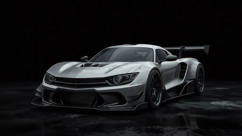 Обои на рабочий стол: Ford Mustang GTD