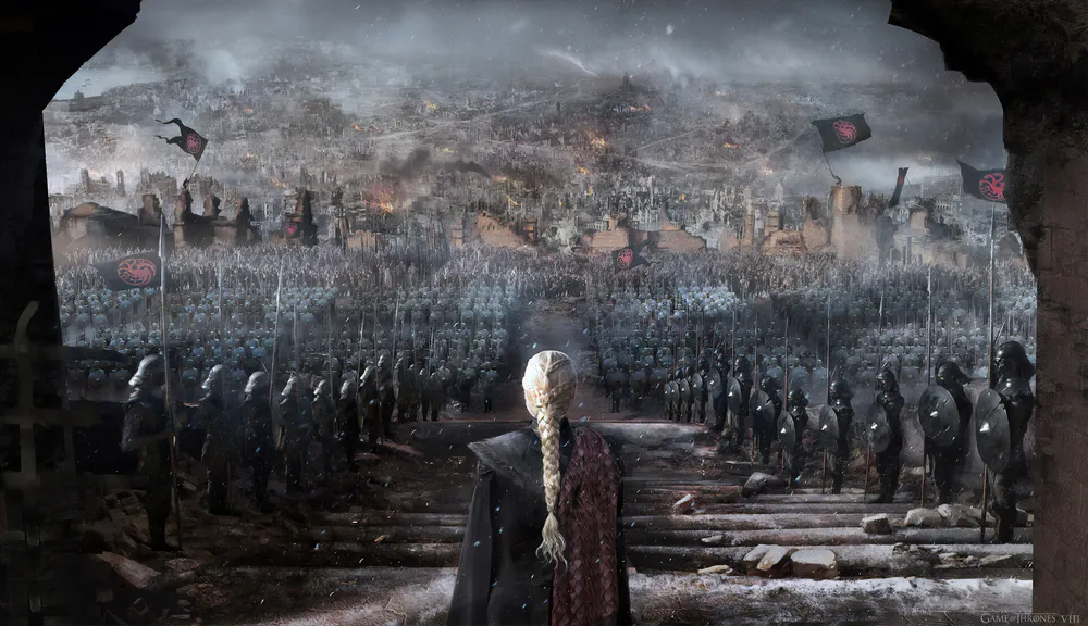 Wallpaper Game Of Thrones - Daenerys Targaryen art 3840x2160