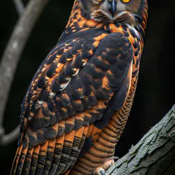 Flying Owl Bird