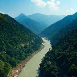 Рассвет в канадских Скалистых горах