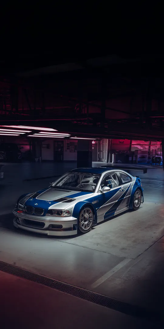 Обои на телефон: Гоночный BMW