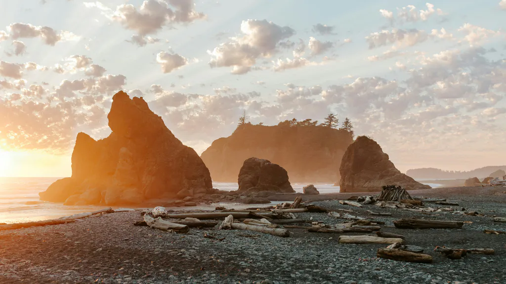 Desktop wallpaper: Sea fog