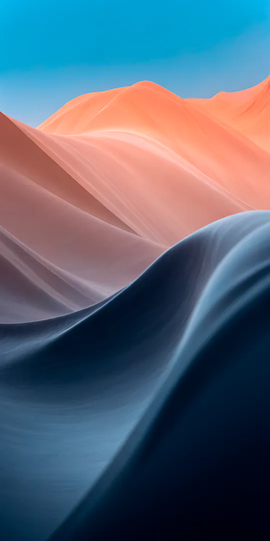 Обои на телефон: Мягкие красящие дюны