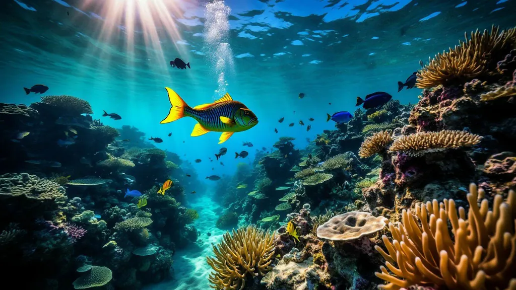 Desktop wallpaper: Underwater world