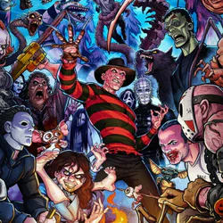 Colorful Monster Illustration
