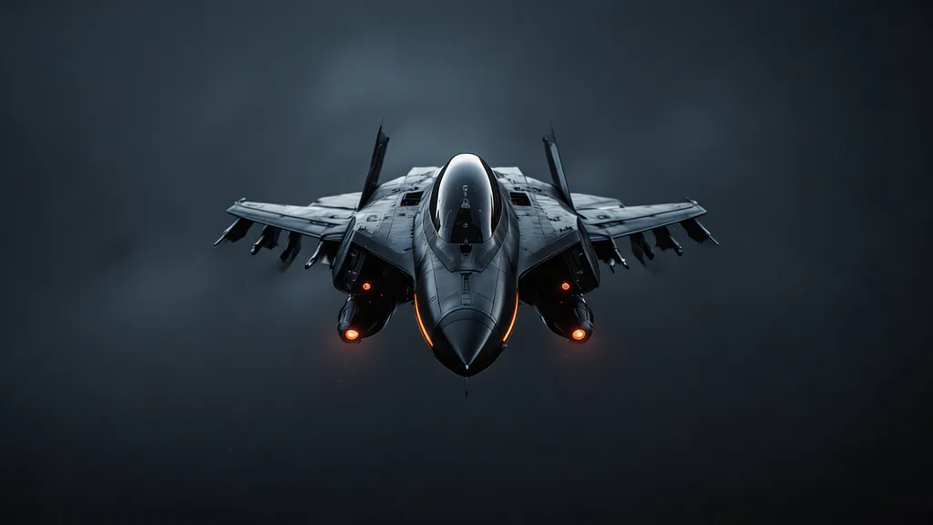 Desktop wallpaper: Black fighter