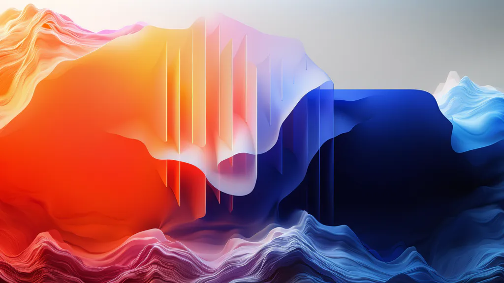 Обои на рабочий стол: Цветовой контраст