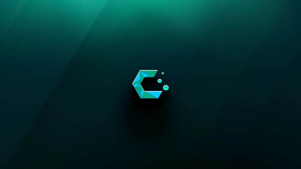 Обои на рабочий стол: Геометрический логотип