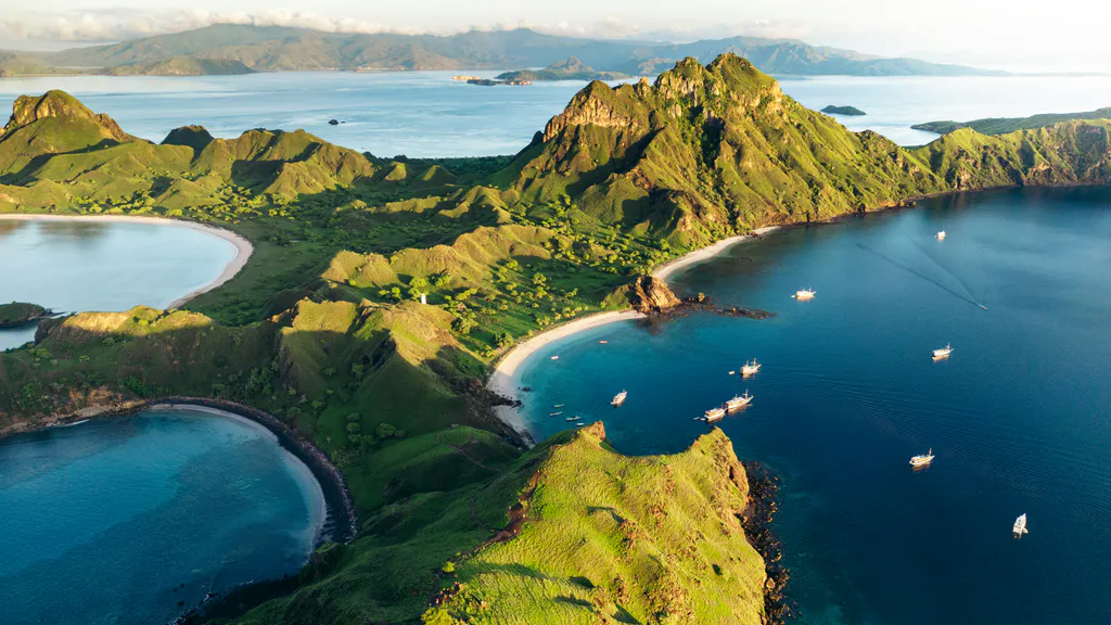 Обои на рабочий стол: Островные лагуны