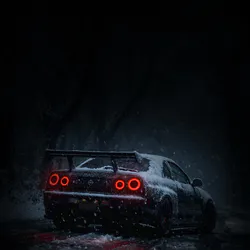 Автомобиль черный