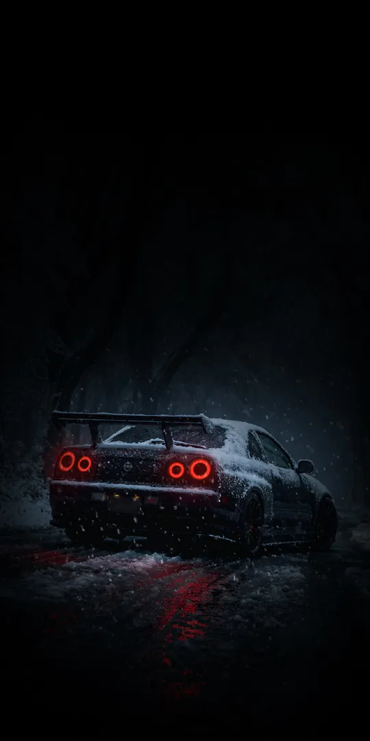 Обои на телефон: Nissan у заўважили