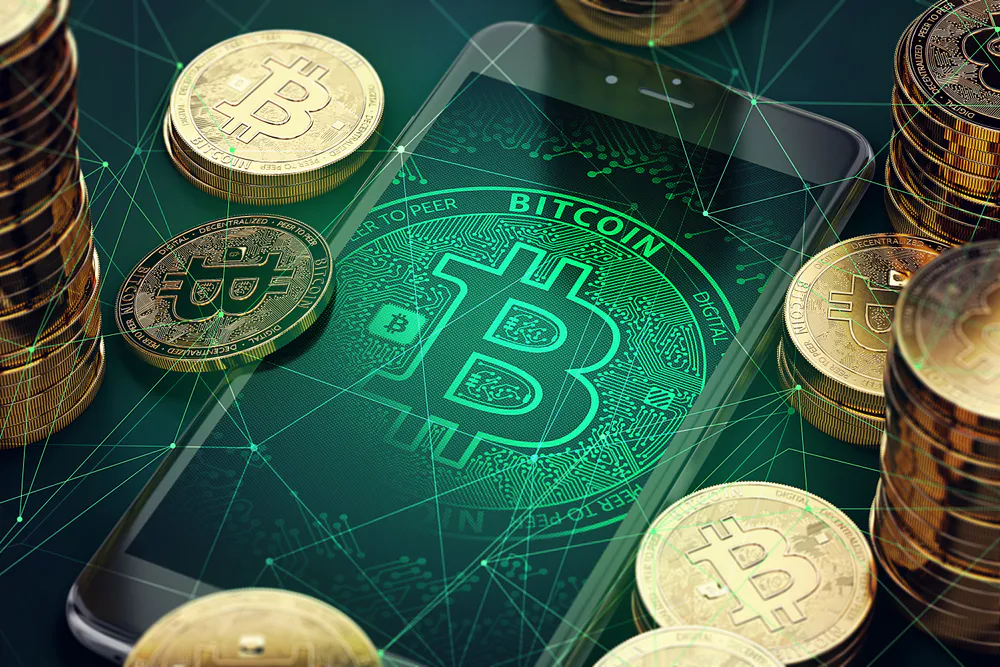 Wallpaper Bitcoin 1024x576