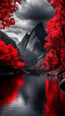 Landscape, Mountains, Nature, Sky, River