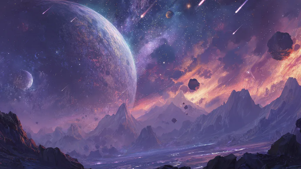 Desktop wallpaper: Cosmic art