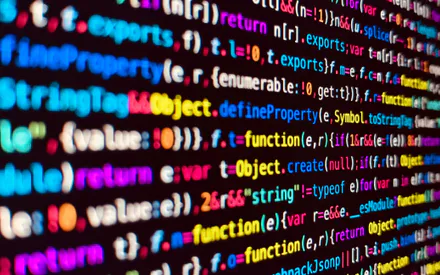 Javascript, Синтаксис, Подсветка, Программирование, Цветный текст, Темный фон, Размытие, Amoled