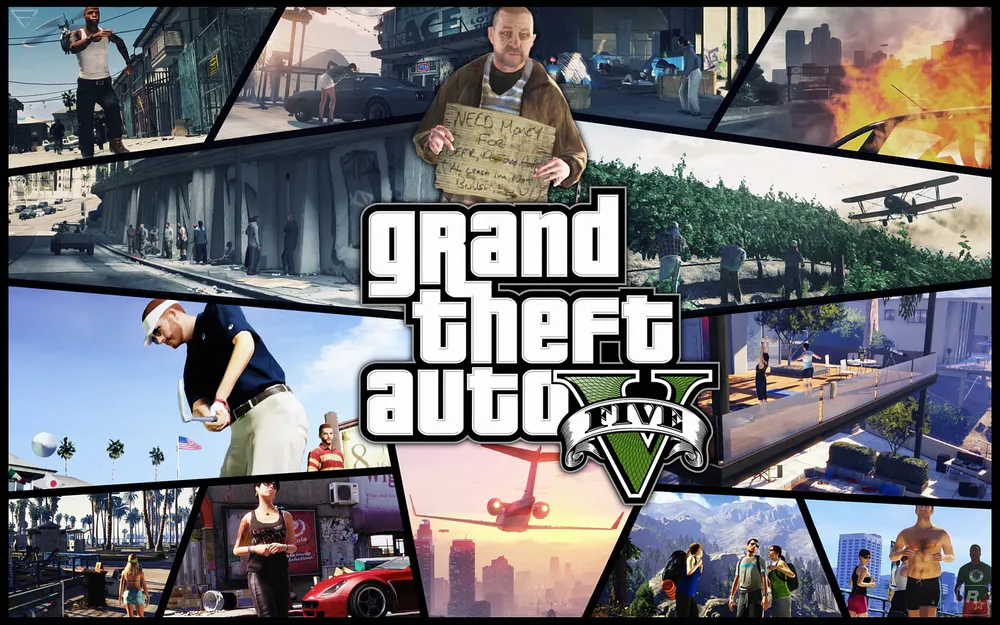 Wallpaper Gta 5 Five 1280x720