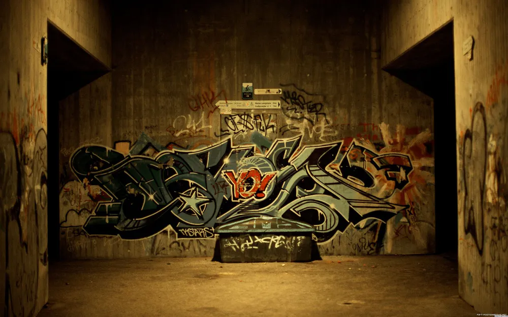 Обои Hip Hop Graffiti Art 1920x1080