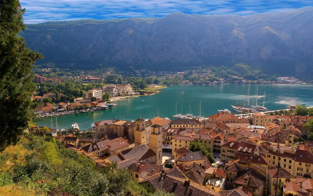 Обои Montenegro Kotor Beautiful City 1920x1080