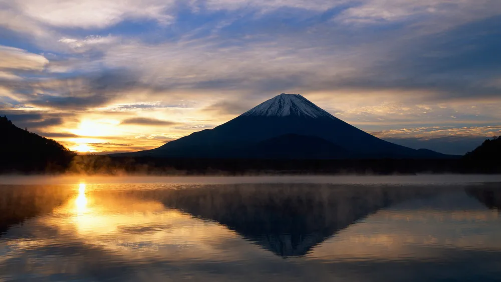 Wallpaper Mt Fuji Sunrise 1920x1080