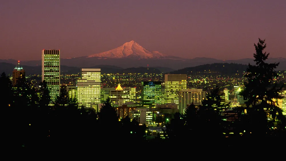 Обои Portland Oregon 1024x576