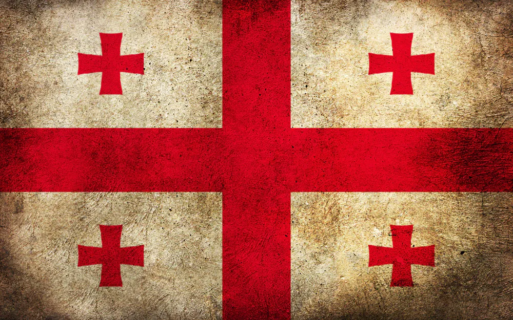 Wallpaper Republic Of Georgia Flag 640x1136