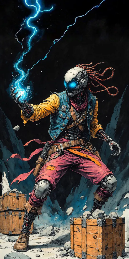 Обои на телефон: Кибер рейнджер