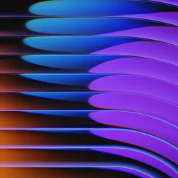 Абстрактные кнопки с подсветкой