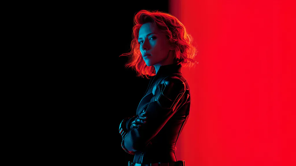 Обои на рабочий стол: Неоновая шпионка