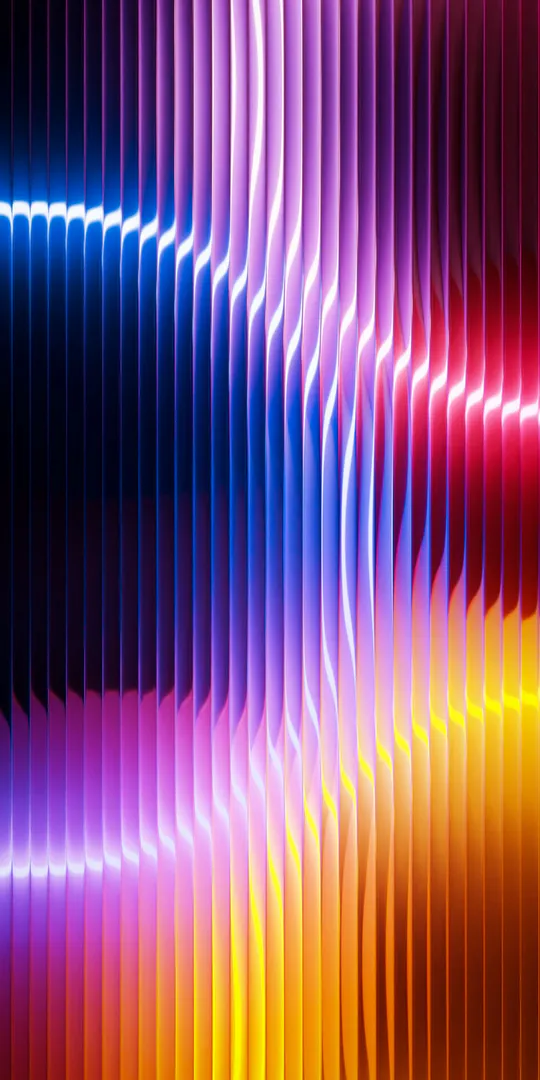 Обои на телефон: Красочные световые волны