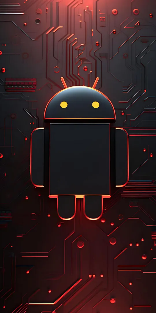 Шпалери на телефон: Темна схема Android