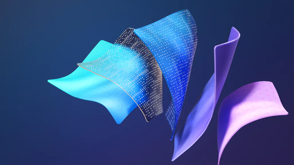 Desktop wallpaper: Current digital waves