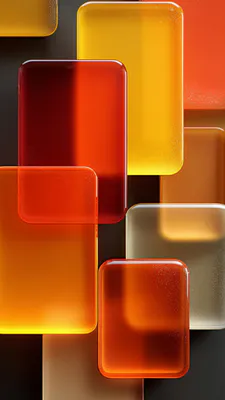 Прямоугольники, Полупрозрачные, Оранжевые, Желтые, Коричневые, Современные, Минималистичные, Глянцевые, Слои