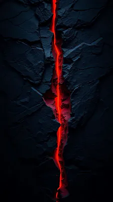 Красный, Светящийся, Камень, Трещина, Магма, Темный, Текстура, Аннотация