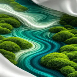 Безмятежный вид на каноэ