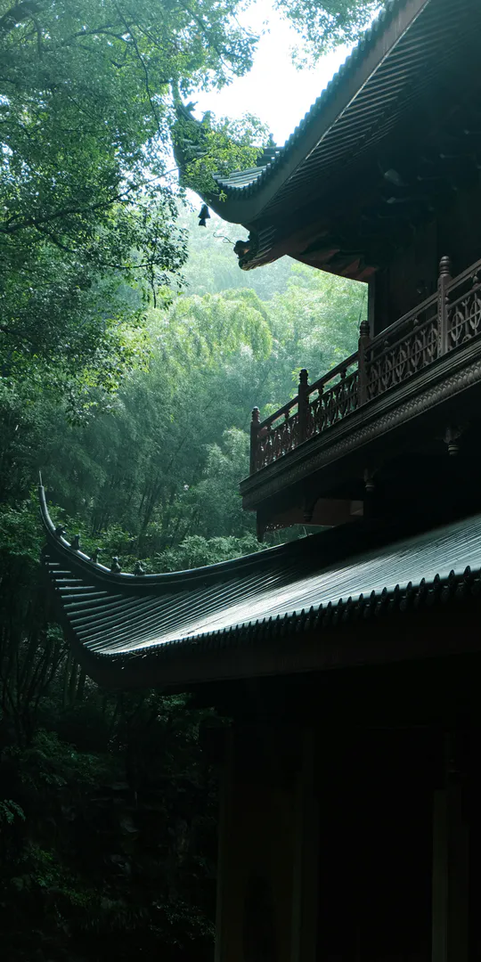 Обои на телефон: Традиционная азиатская крыша