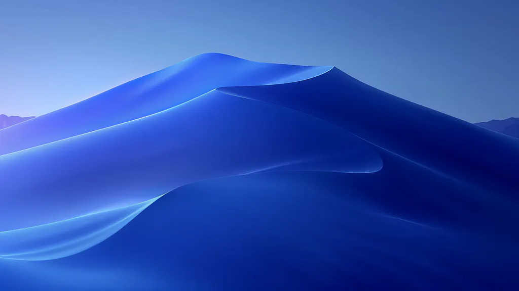 Desktop wallpaper: Blue sand dunes