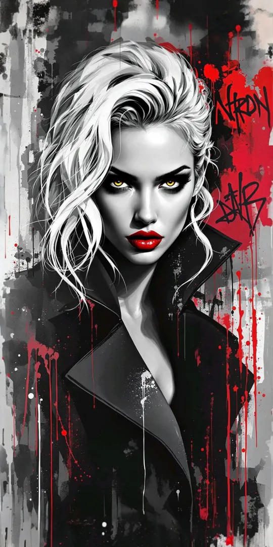 Шпалери на телефон: Таємнича жінка