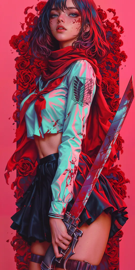 Шпалери на телефон: Трояндовий клинок