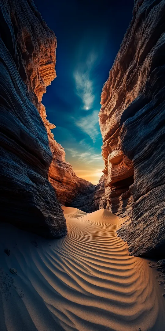 Phone wallpaper: Sunset Canyon