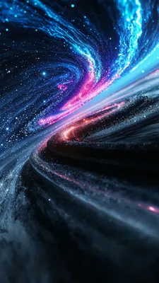 Galaxy, Spiral, Cosmic, Ai Art, Neon