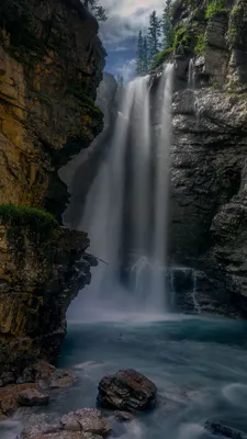 Waterfall, River, Rocks, Stones