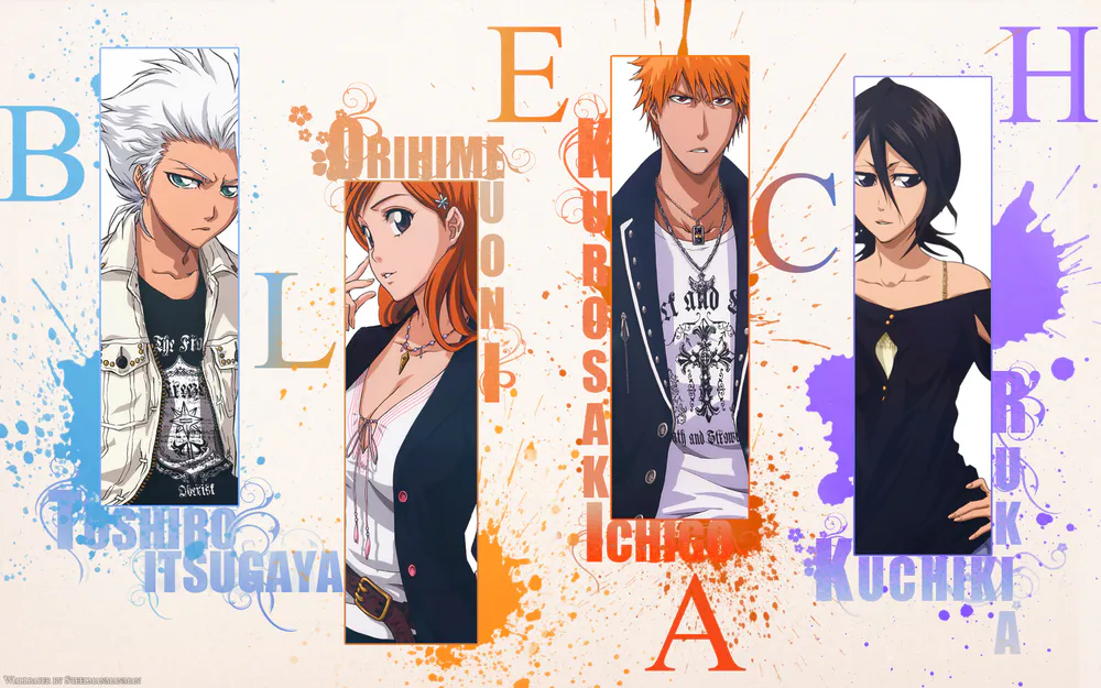 Обои Bleach Characters 1920x1080