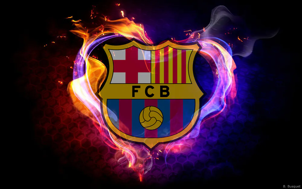 Wallpaper I Love Fc Barcelona 1280x720