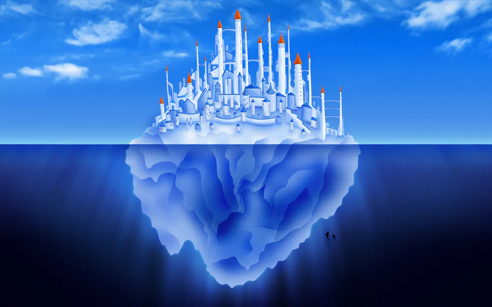 Wallpaper Iceberg 1280x720