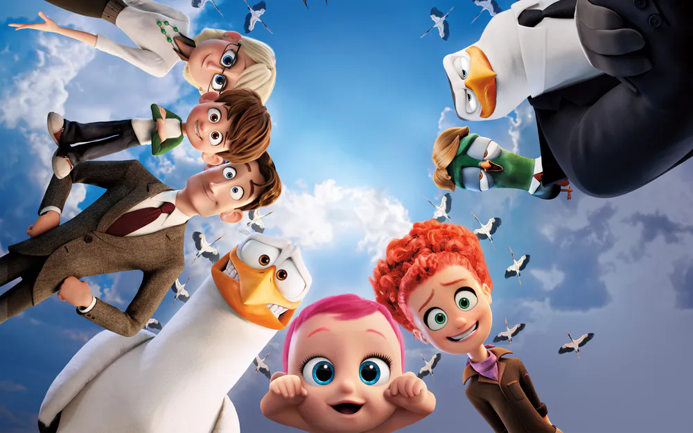 Manually crop Storks Animation, Storks, Animation wallpaper to ...