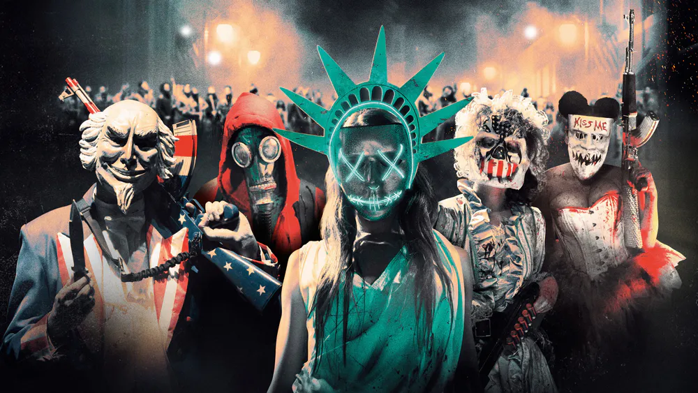 Wallpaper The Purge 3 Election Year 2560x1080