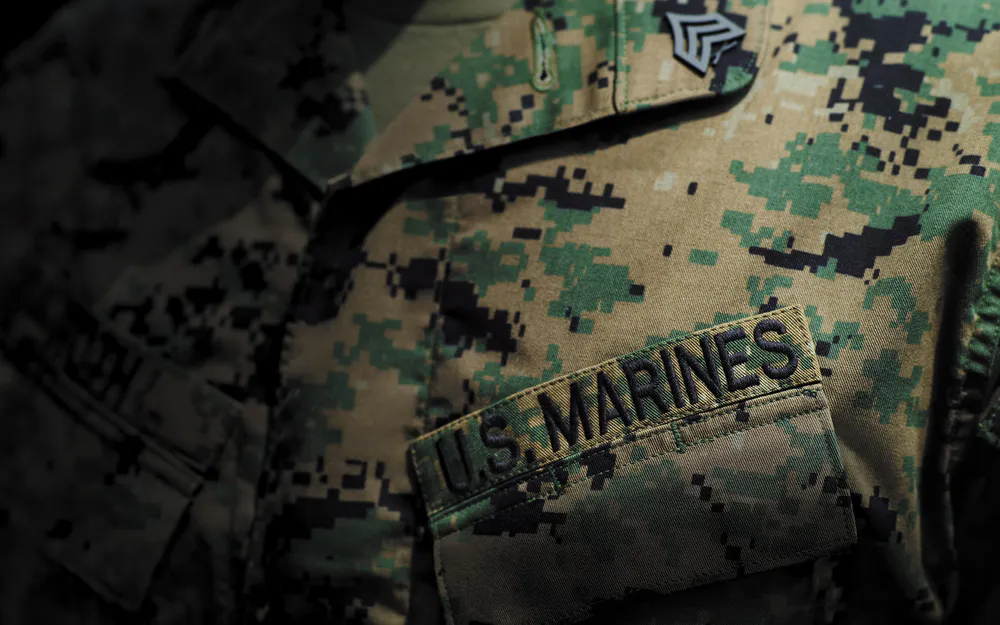 Wallpaper US Marine Corps Camo 2560x1600